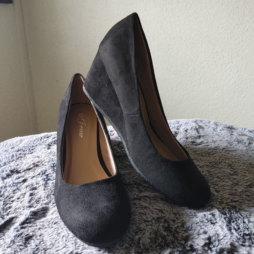 Forever 3"Wedge Black